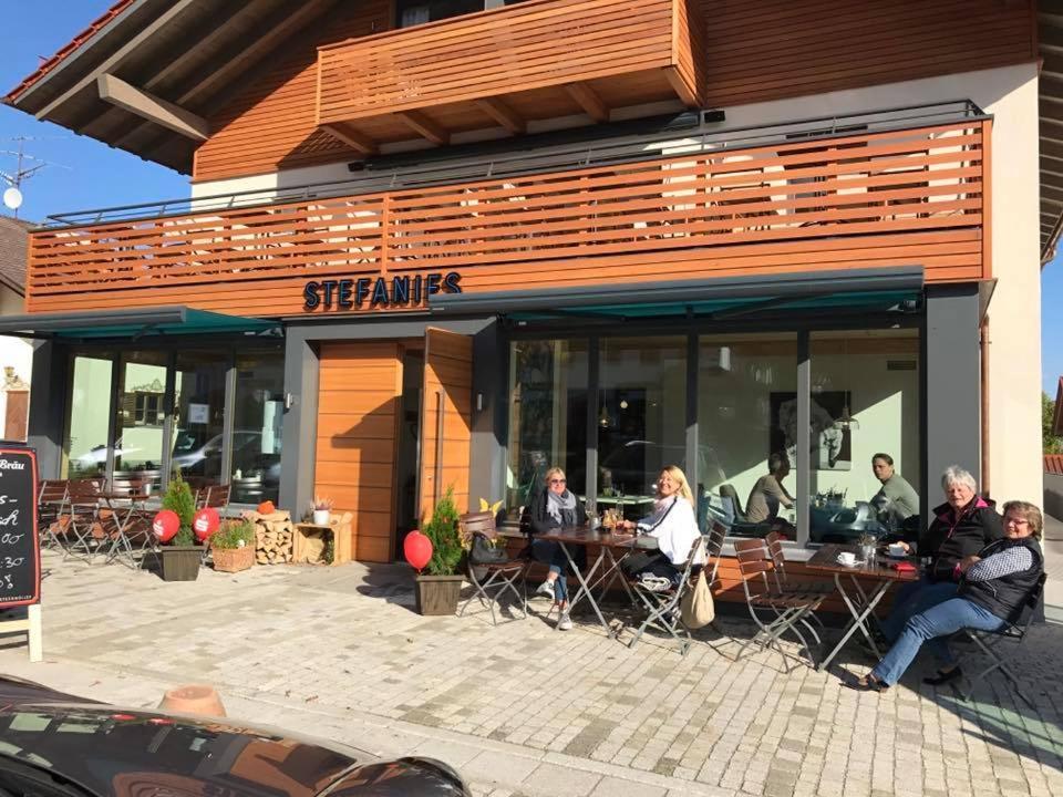 Stefanies-Cafe-Pension-Kultur Bad Feilnbach Bagian luar foto